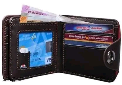 BMW Edition Fancy Trendy Men's Wallet | Premium Faux Leather Bi-Fold Wallet