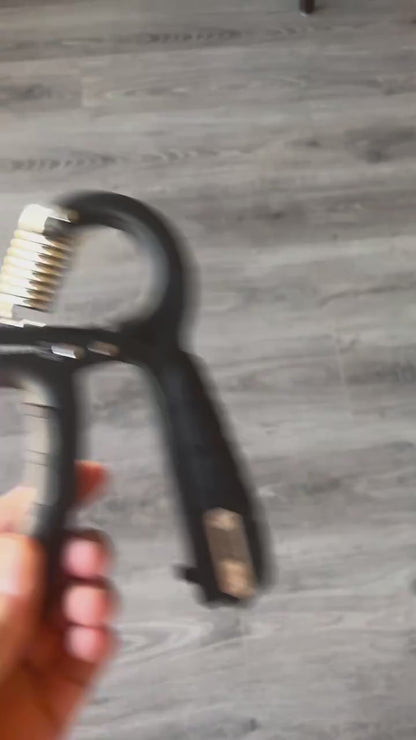 Adjustable Hand Grip Strengthener with Counter (05kg–60kg) | Gym & Fitness Hand Exerciser