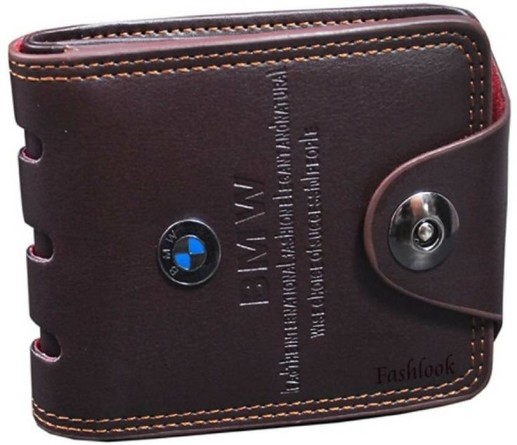 BMW Edition Fancy Trendy Men's Wallet | Premium Faux Leather Bi-Fold Wallet