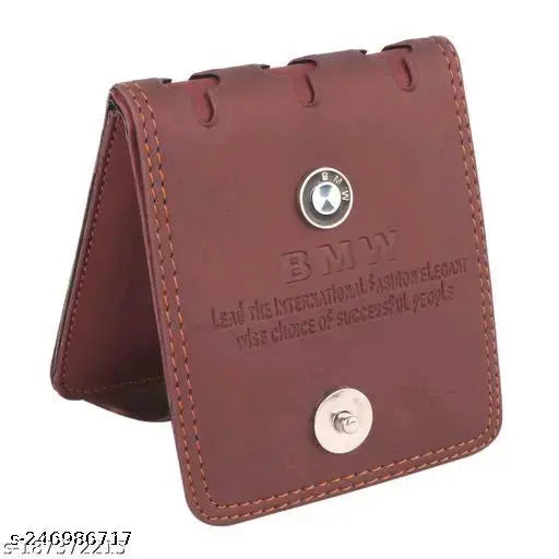 BMW Edition Fancy Trendy Men's Wallet | Premium Faux Leather Bi-Fold Wallet