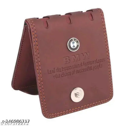 BMW Edition Fancy Trendy Men's Wallet | Premium Faux Leather Bi-Fold Wallet