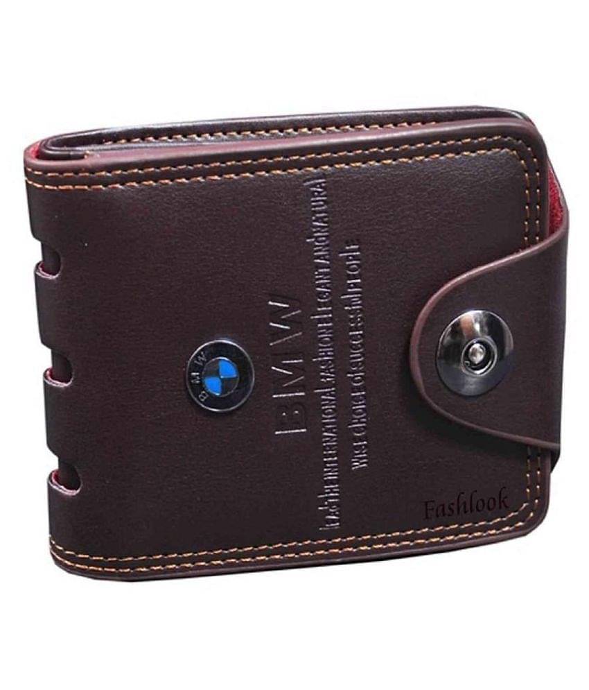 BMW Edition Fancy Trendy Men's Wallet | Premium Faux Leather Bi-Fold Wallet