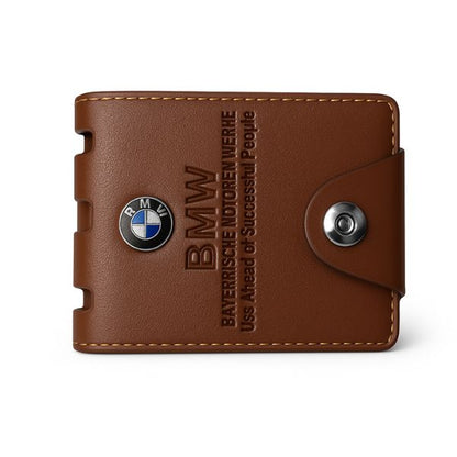 BMW Edition Fancy Trendy Men's Wallet | Premium Faux Leather Bi-Fold Wallet