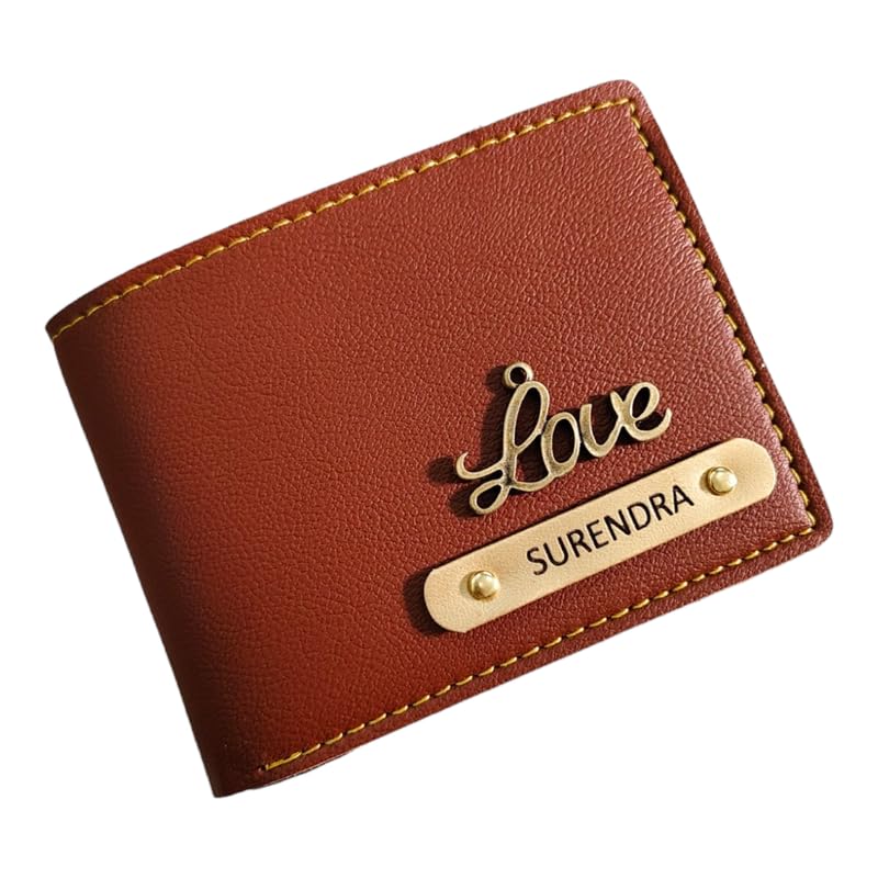 Premium Personalized Name-Engraved Men’s Wallet | Custom Gift for Him – Stylish, Functional & Meaningful