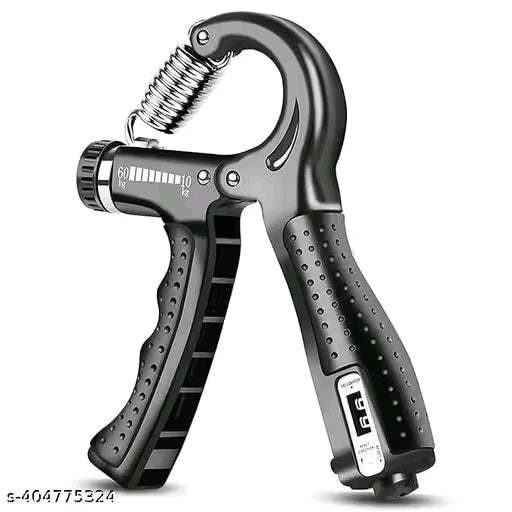 Adjustable Hand Grip Strengthener with Counter (05kg–60kg) | Gym & Fitness Hand Exerciser