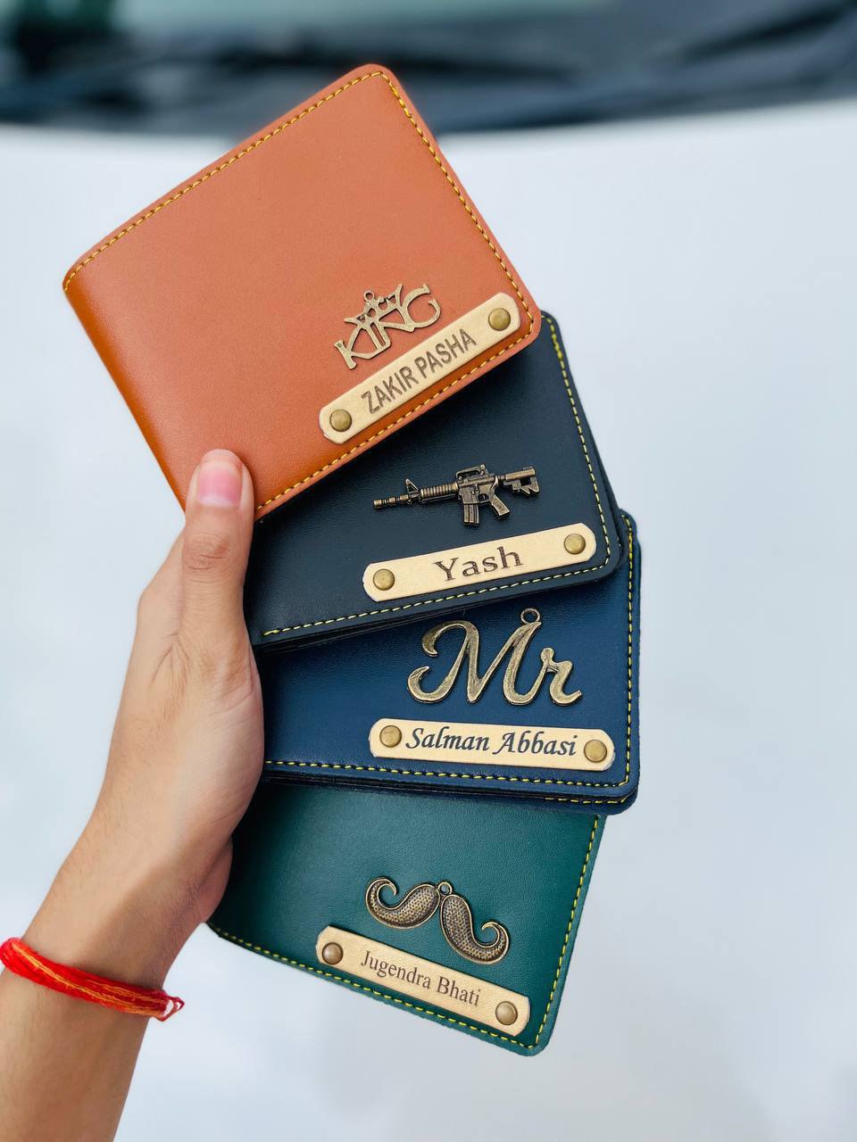 Premium Personalized Name-Engraved Men’s Wallet | Custom Gift for Him – Stylish, Functional & Meaningful